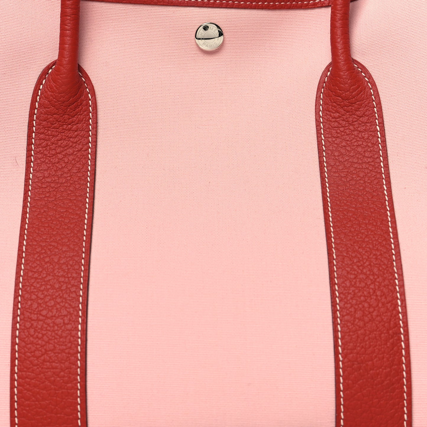 Toile Militaire Vache Country Garden Party Tote 36 MM Rose Sakura Rouge Duchesse