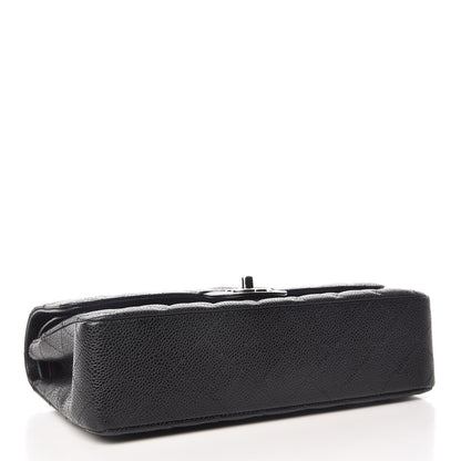 Chanel Caviar Quilted Medium Double Flap Black 4 of 11
