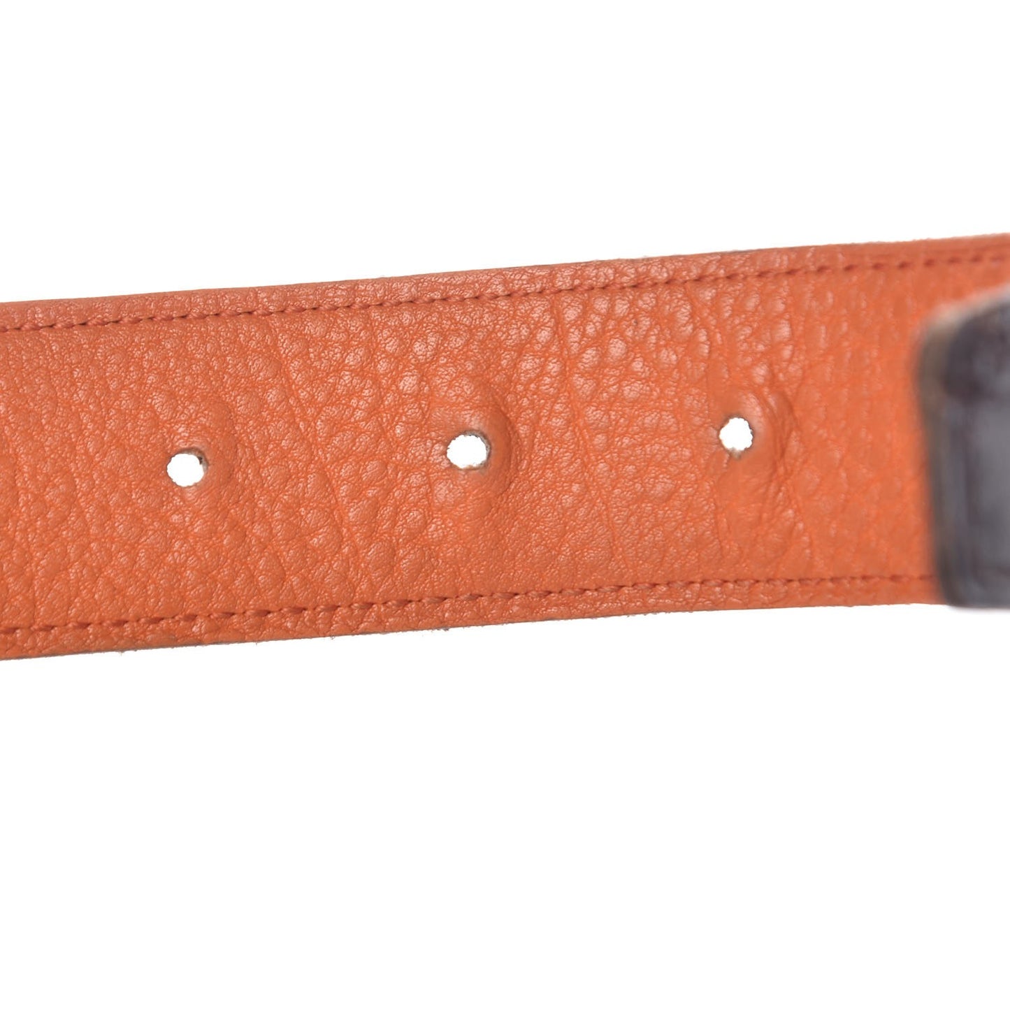 Box Togo 32mm Belt Strap 85 Chocolate Orange
