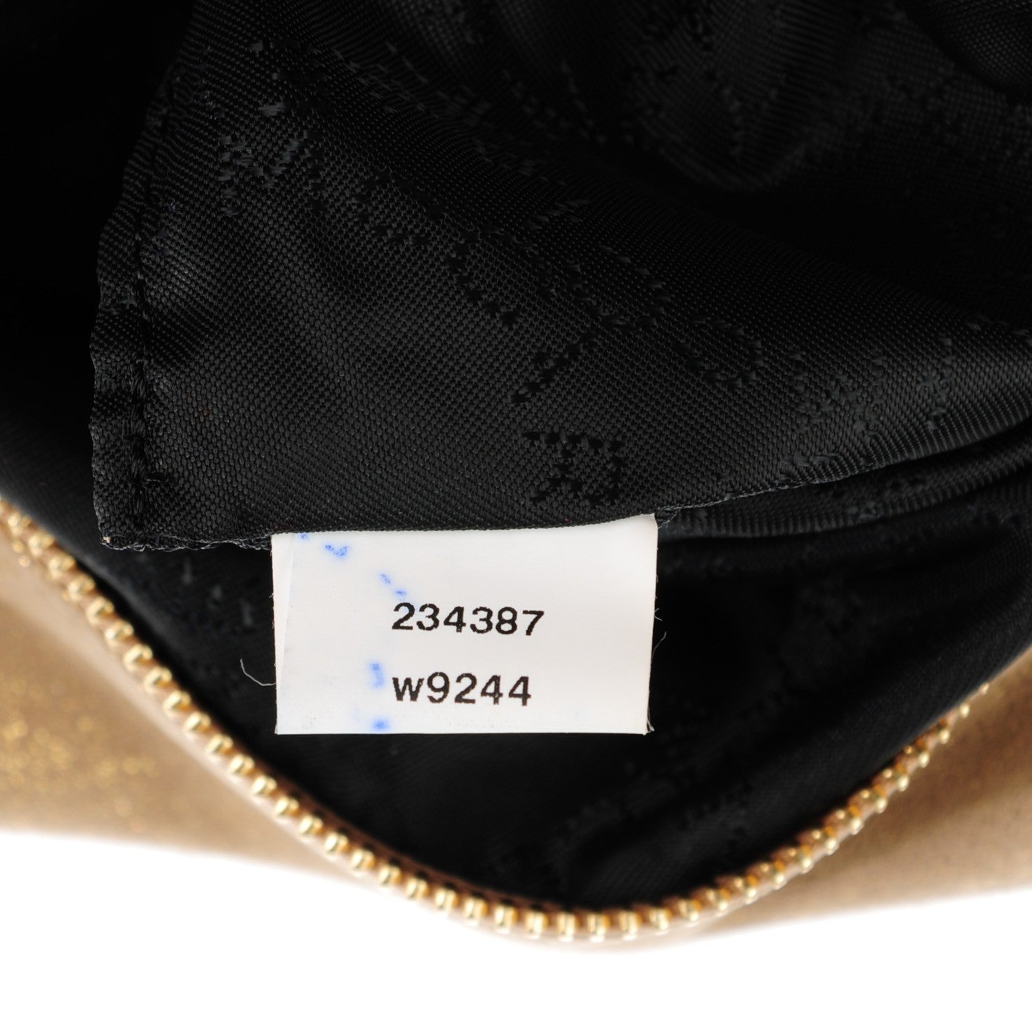 Stella McCartney Metallic Shaggy Deer Falabella Fold Over Tote Gold 8 of 9