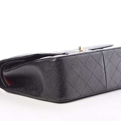 Chanel Caviar Quilted Jumbo Double Flap Black 5 of 10