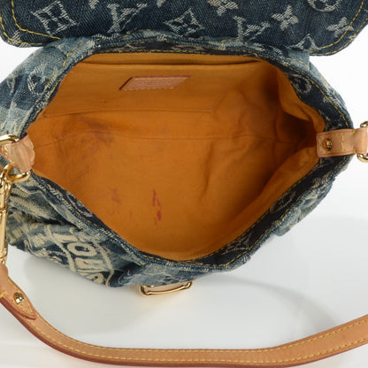 Louis Vuitton Denim Raye Mini Pleaty 5 of 9