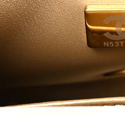 Chanel Shiny Lambskin Quilted Enamel CC Small Flap White 7 of 11