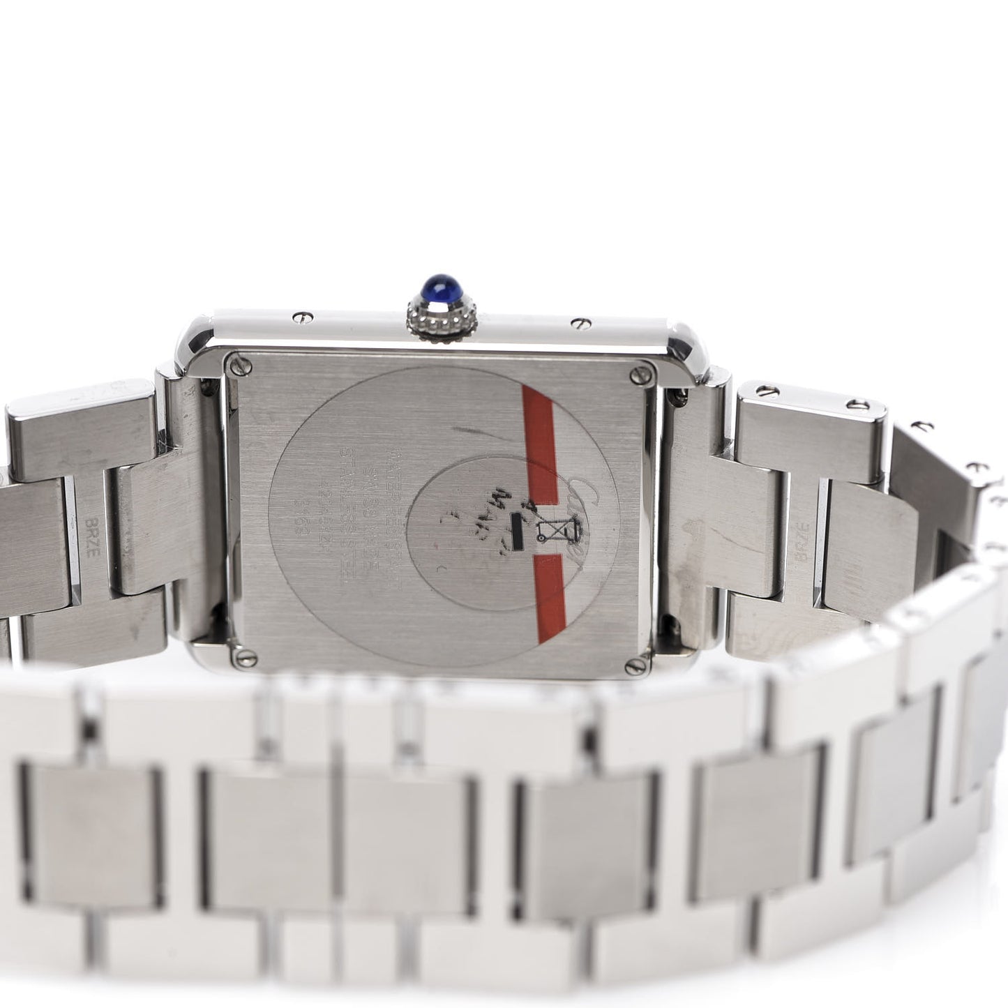Stainless Steel 27mm Tank Solo Quartz Watch
