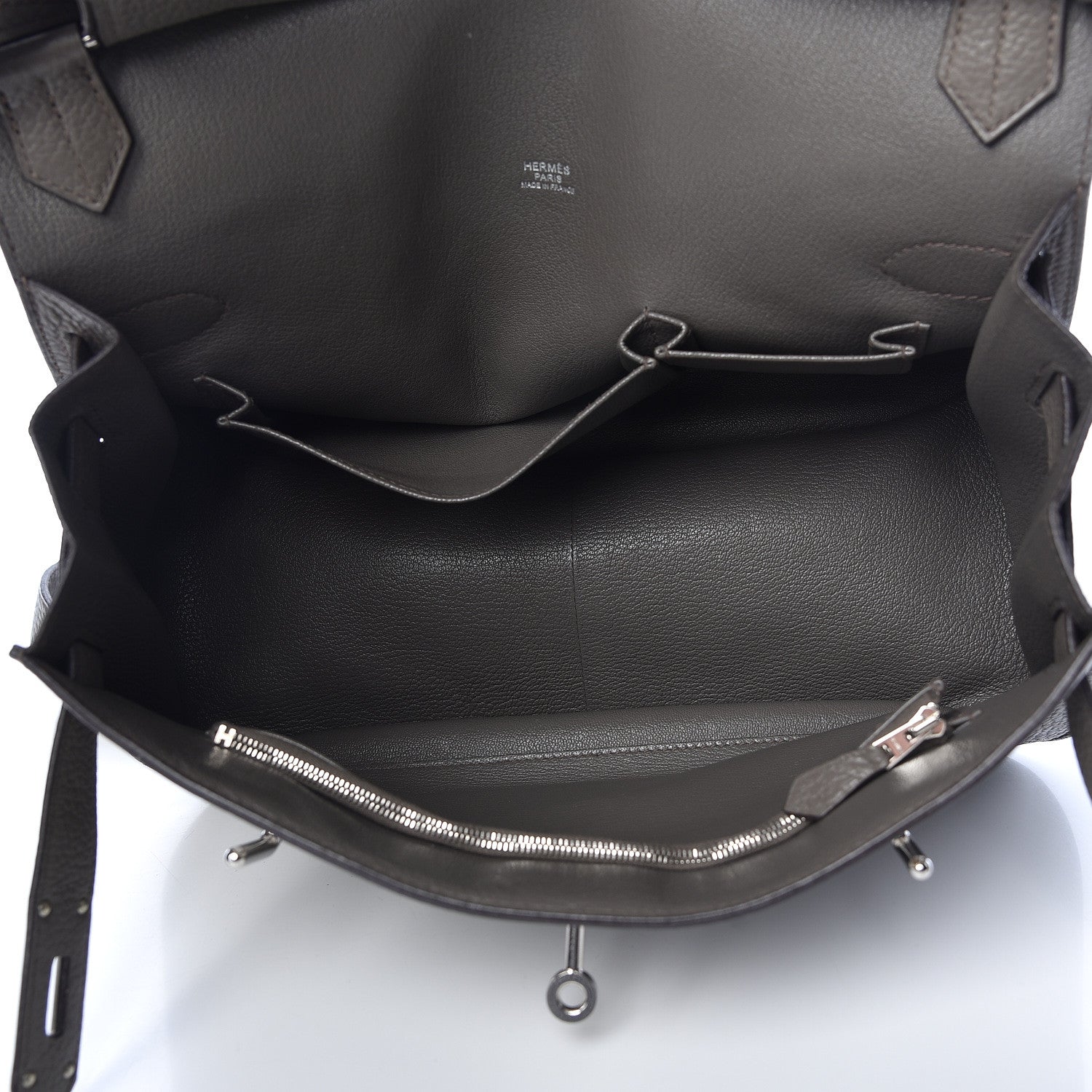 Hermes Taurillon Clemence Jypsiere 31 Etain 5 of 11