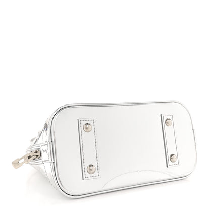 Louis Vuitton Monogram Miroir Alma BB Silver 4 of 10