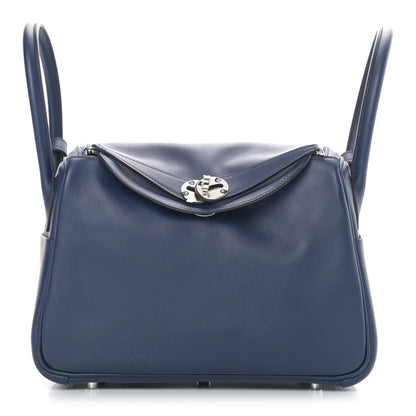 Hermes Swift Verso Lindy 26 Bleu Navy Bleu Frida 1 of 14