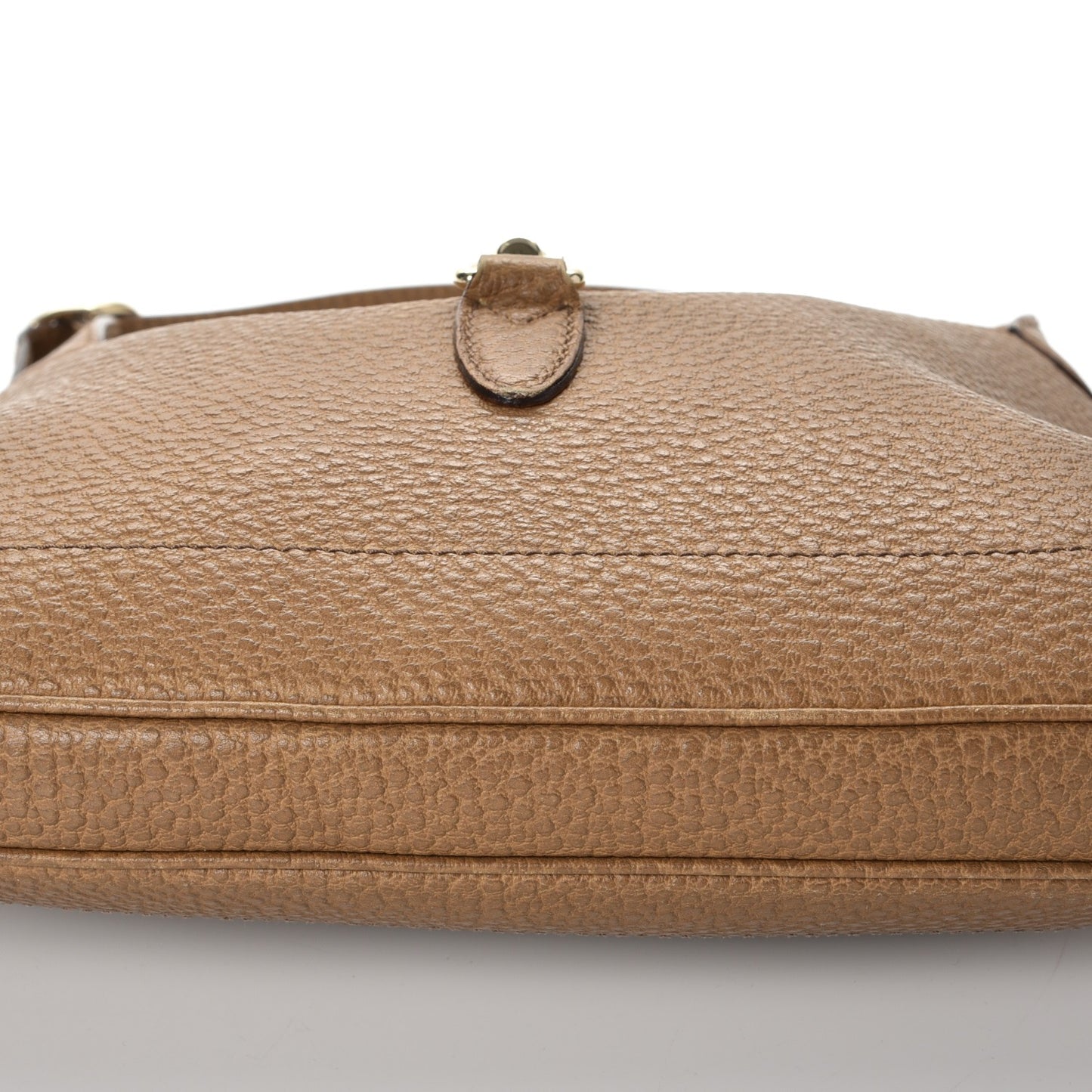 Soft Grained Calfskin Jackie O Hobo Camelia