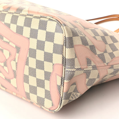 Louis Vuitton Damier Azur Tahitienne Neverfull MM 11 of 11