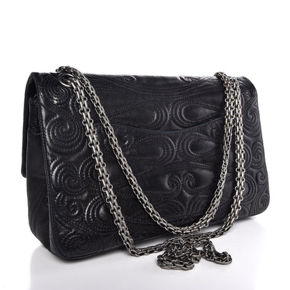 Chanel Lambskin 2.55 Reissue 226 Moscou Flap Black 3 of 7