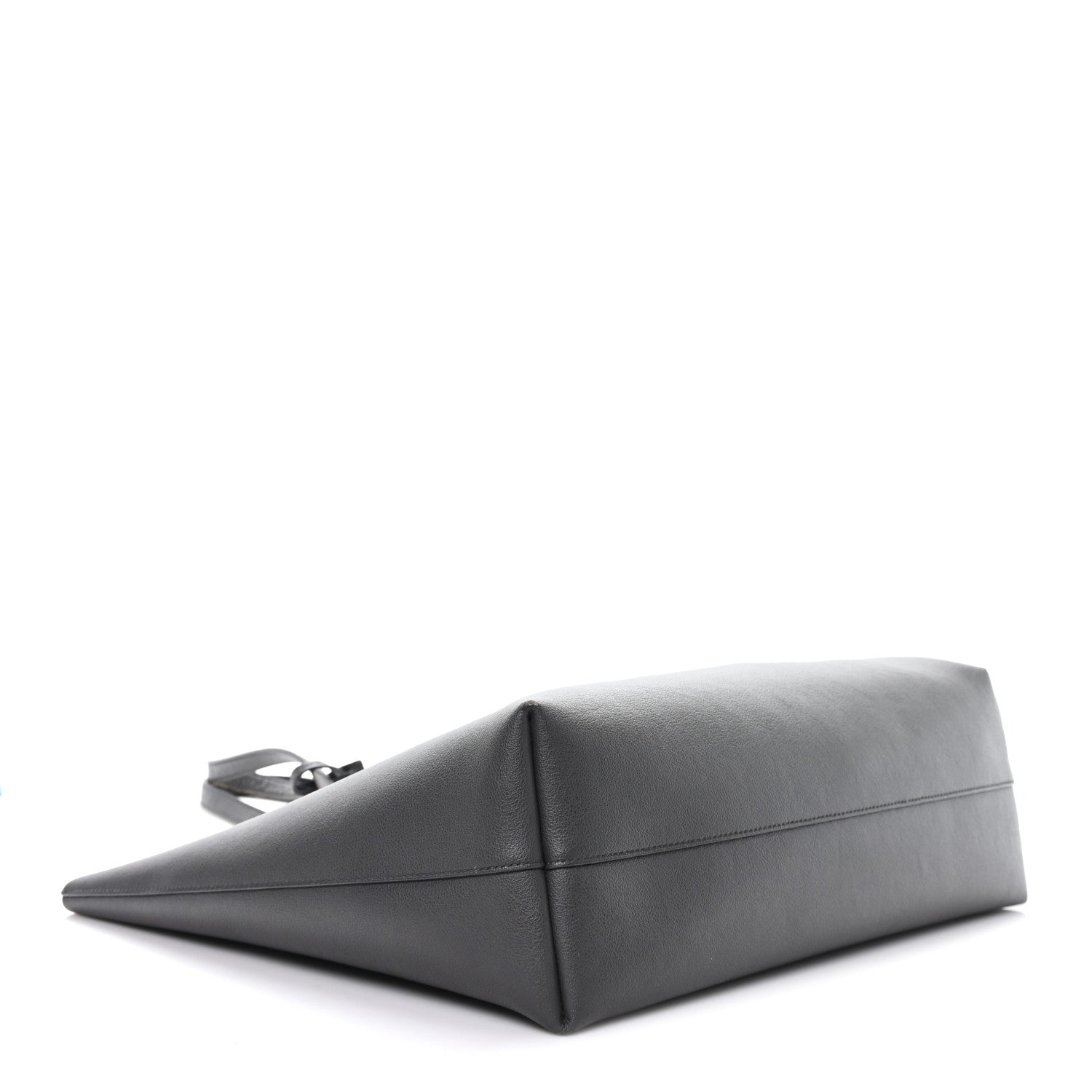 Saint Laurent Calfskin Large Shopping Tote Fog 5 of 12