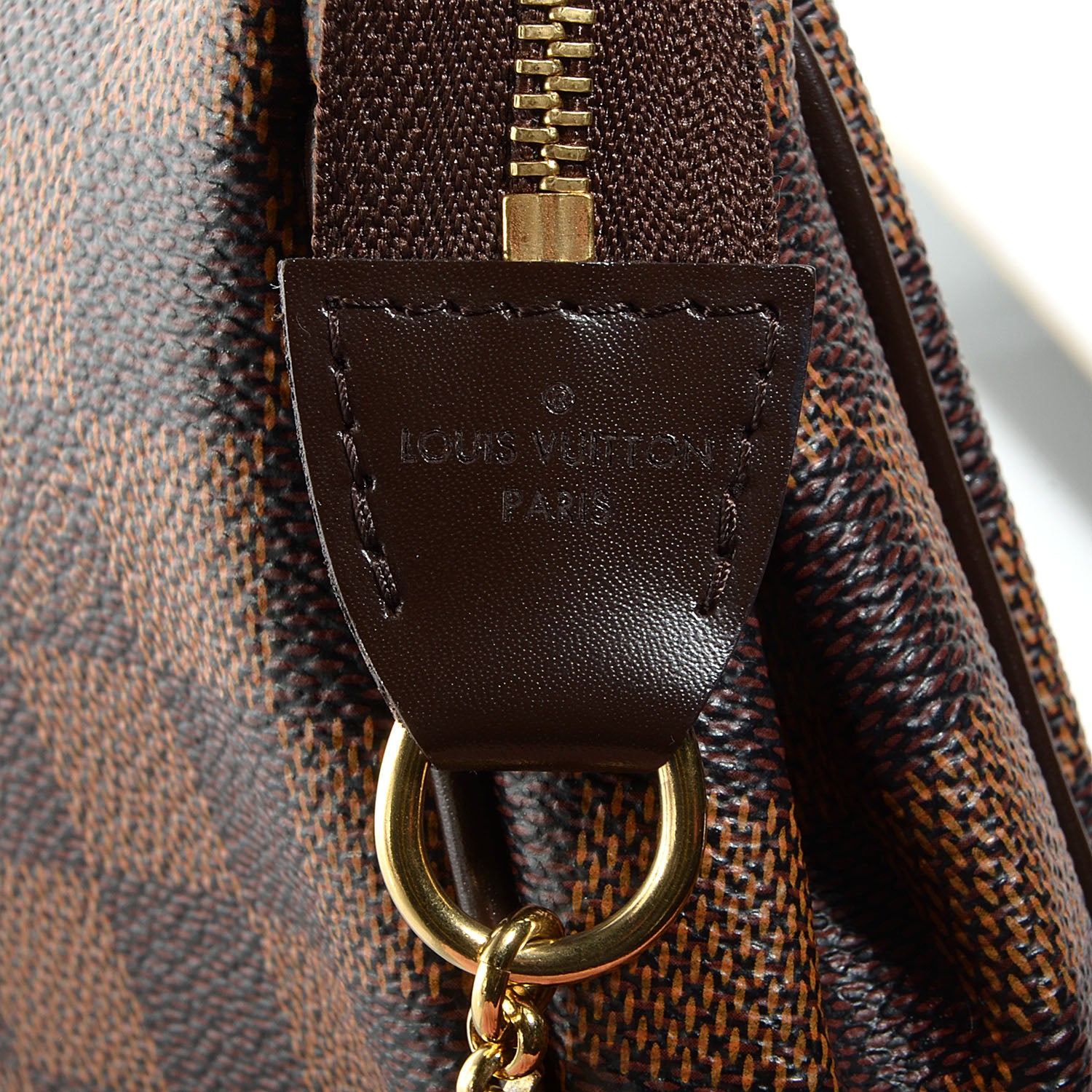 Louis Vuitton Damier Ebene Eva Clutch 7 of 9
