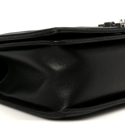 Chanel Lambskin Quilted Medium Boy Flap Black 9 of 10