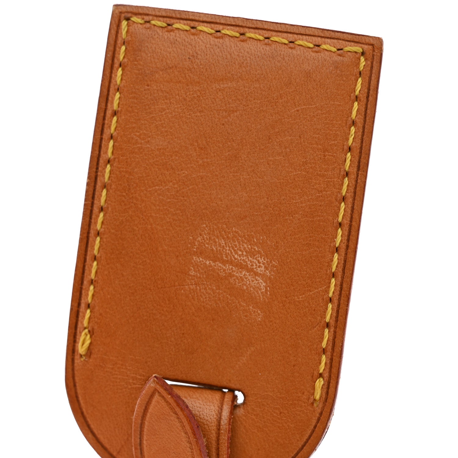 Louis Vuitton Vachetta Leather Luggage Tag 4 of 5