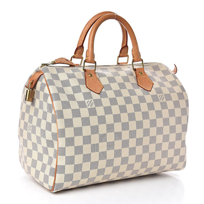Louis Vuitton Damier Azur Speedy 30 3 of 15