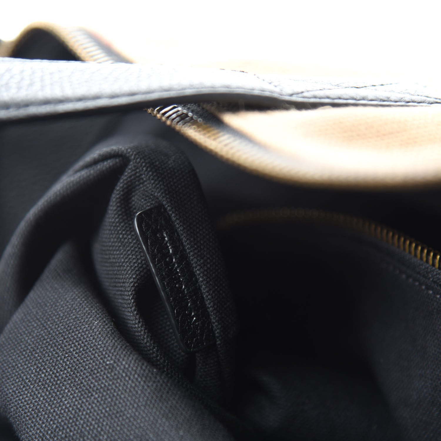 Burberry Canvas Check Armley Folding Messenger Black 11 of 12