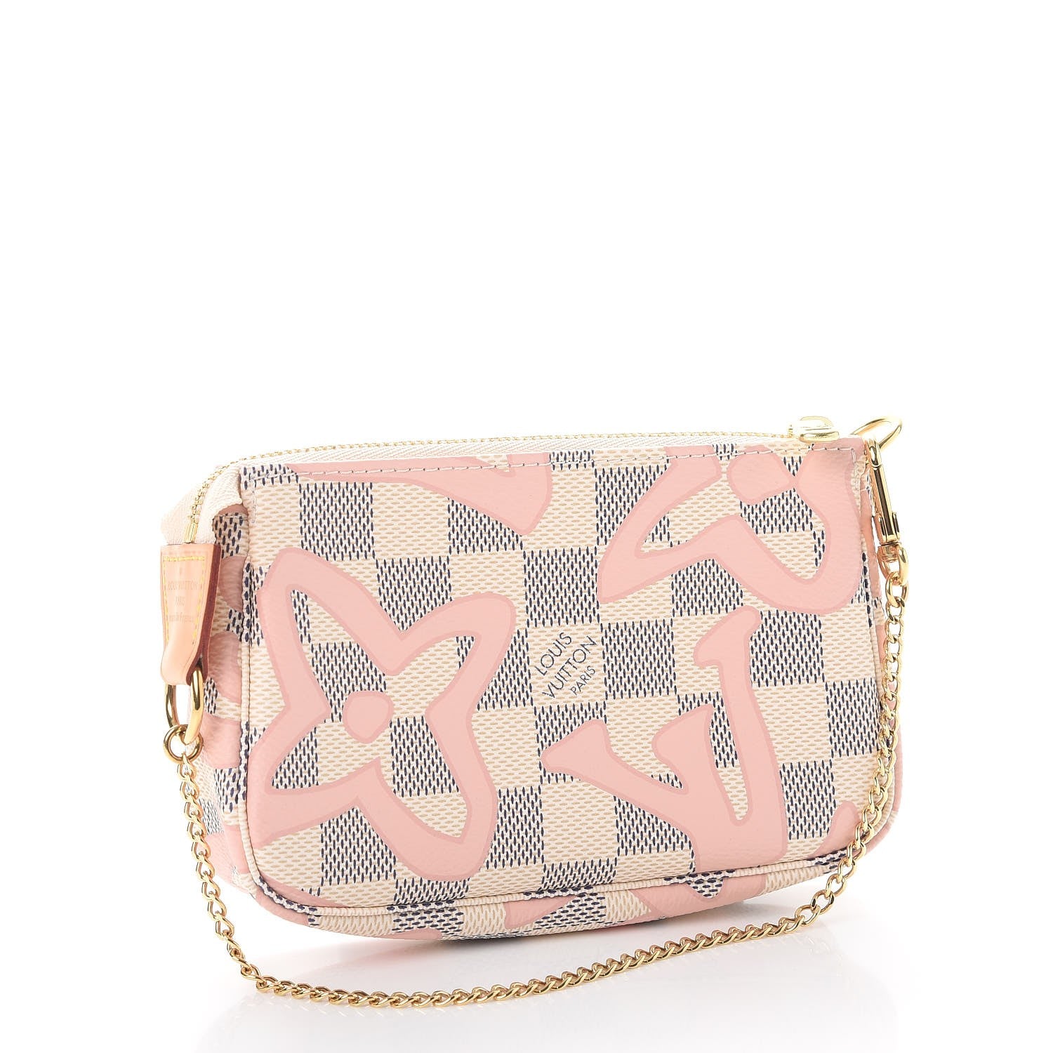 Louis Vuitton Damier Azur Tahitienne Mini Pochette Accessories 3 of 7