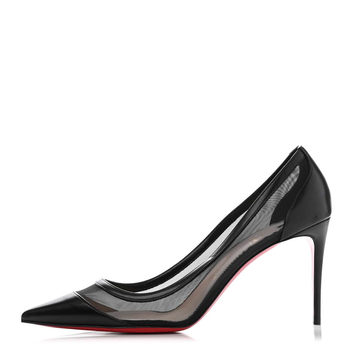 Christian Louboutin Kid Rete Galativi 85 Pumps 40.5 Black 1 of 12