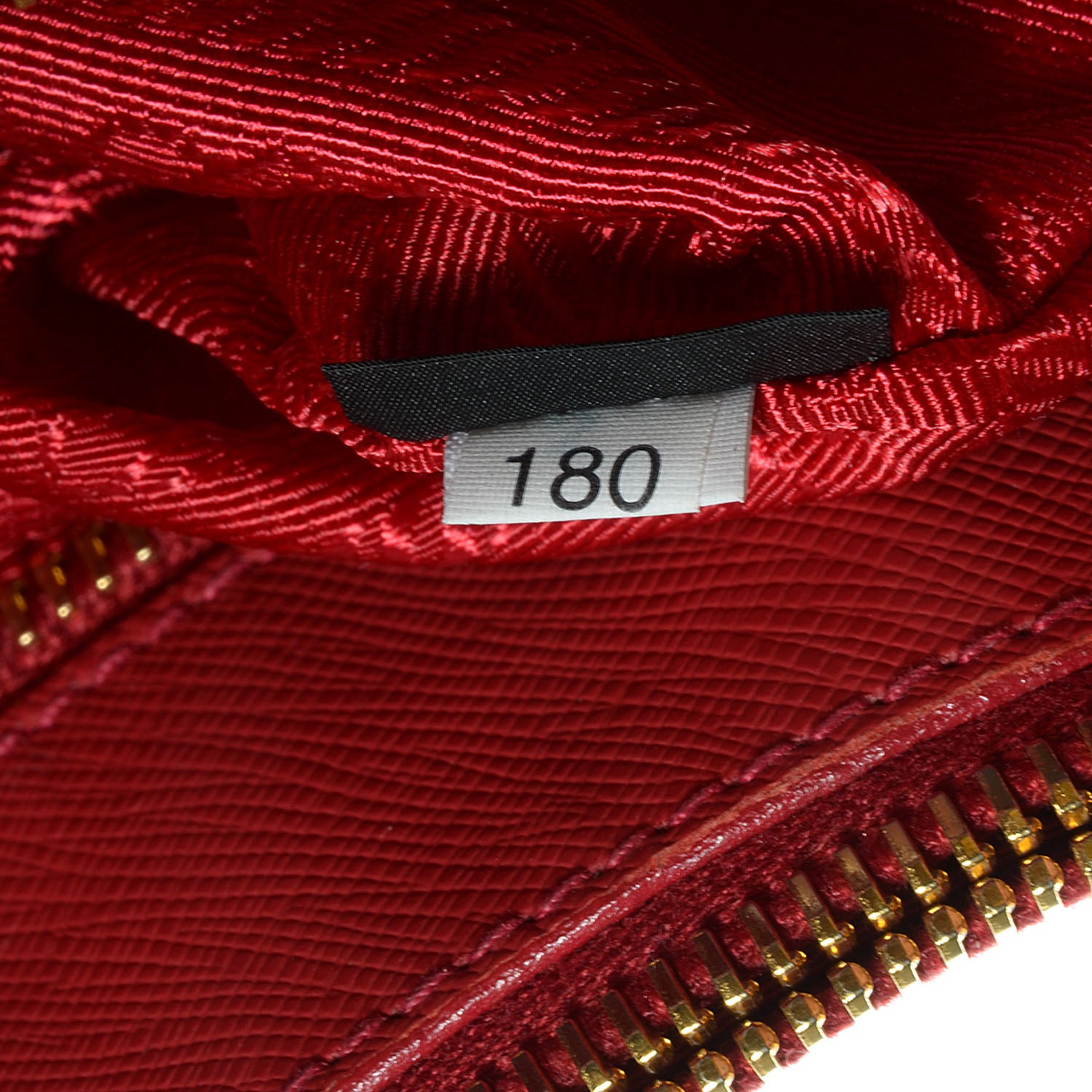 Prada Saffiano Lux Large Double Zip Tote Fuoco 10 of 12