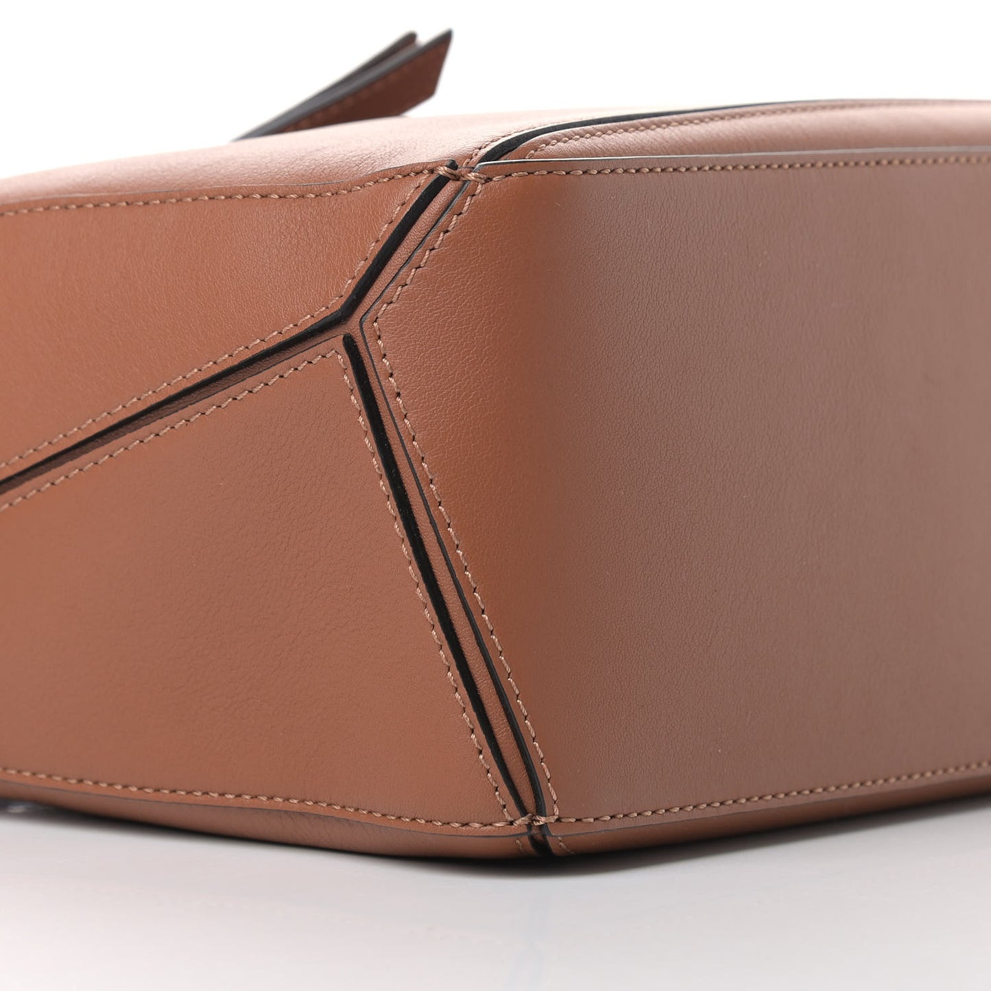 Calfskin Small Puzzle Bag Tan