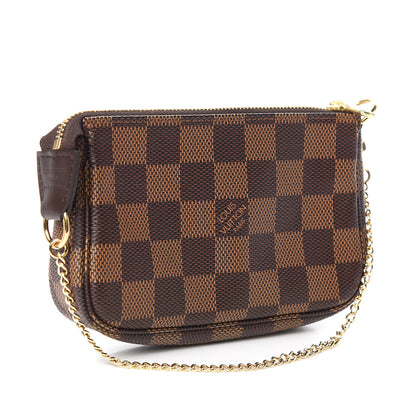 Louis Vuitton Damier Ebene Mini Pochette Accessories 3 of 6