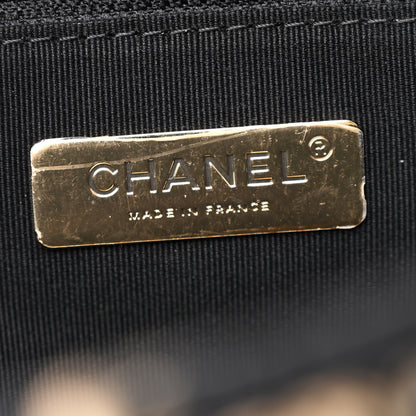 Chanel Tweed Quilted Medium Chanel 19 Flap Black Beige 6 of 10