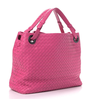 Bottega Veneta Nappa Intrecciato Medium Garda Bag Rosa Shock 2 of 4