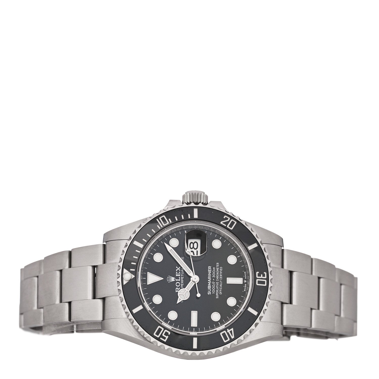 Rolex Stainless Steel 41mm Oyster Perpetual Submariner Date Watch Black 126610LN 2 of 5