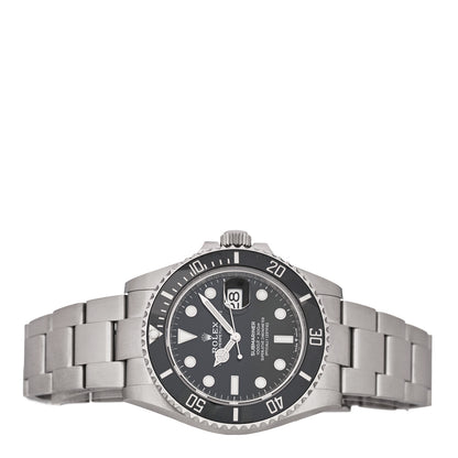 Rolex Stainless Steel 41mm Oyster Perpetual Submariner Date Watch Black 126610LN 2 of 5