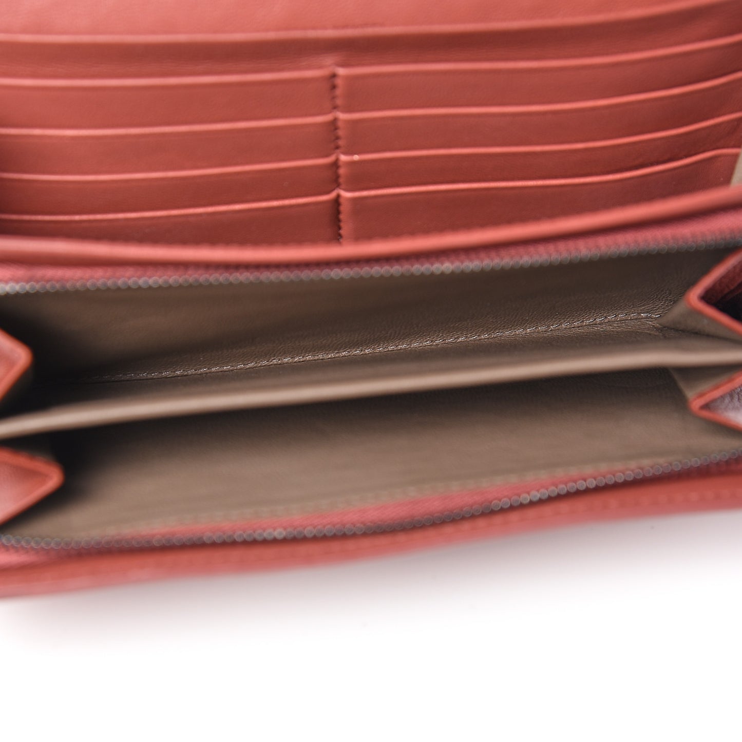 Nappa Intrecciato Continental Flap Wallet Pompei