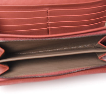Bottega Veneta Nappa Intrecciato Continental Flap Wallet Pompei 6 of 12