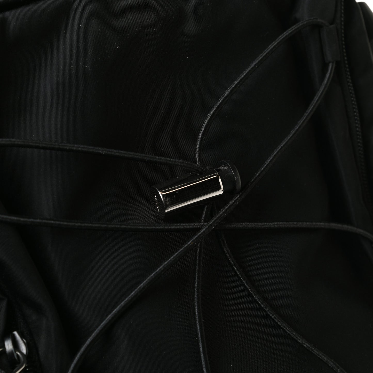 Nylon Montagna Compression Backpack Black