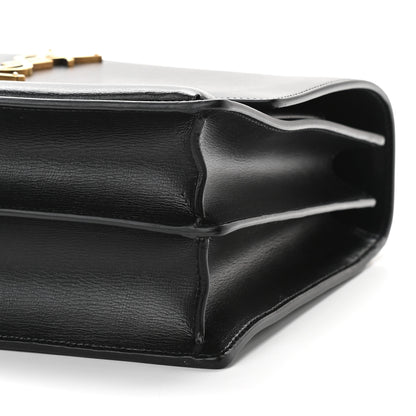 Saint Laurent Calfskin Large Monogram Sunset Black 8 of 8