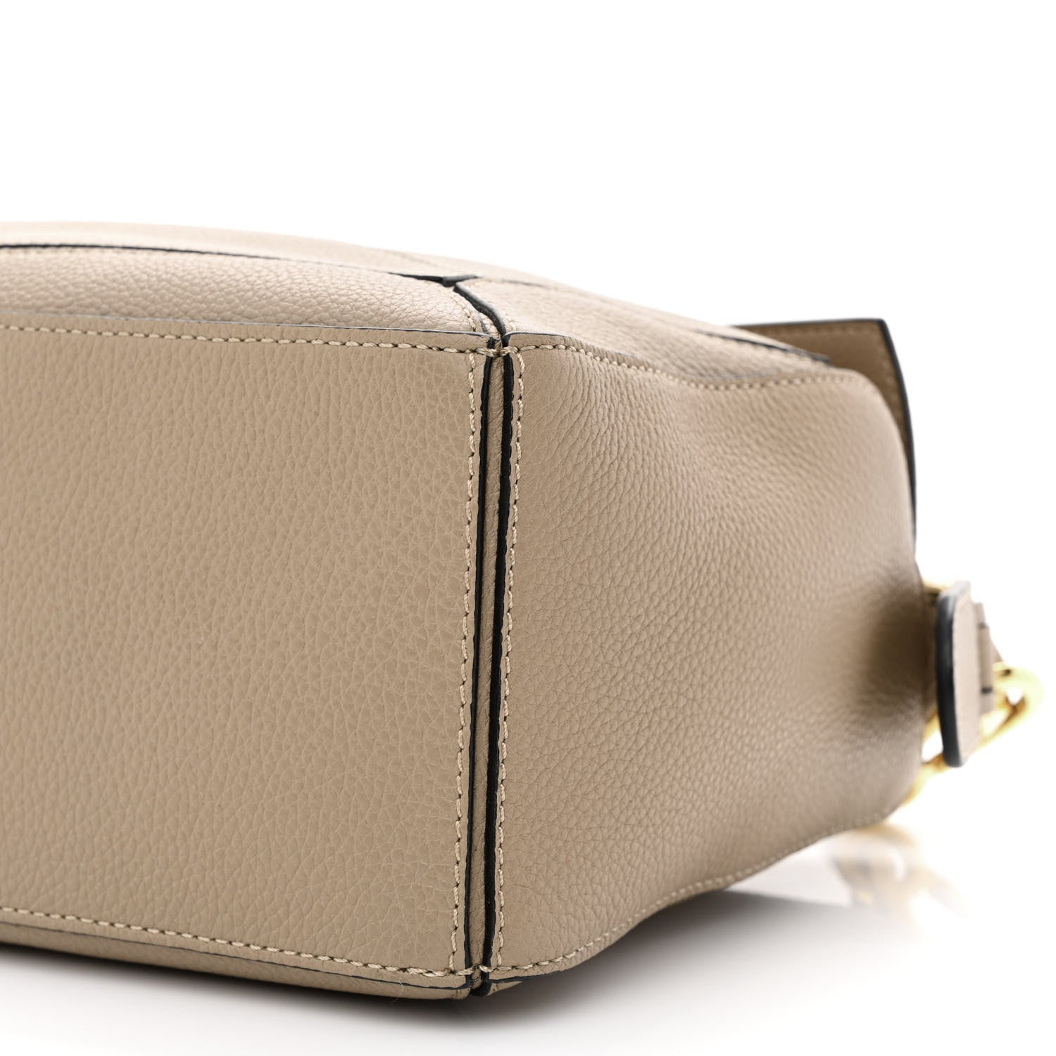 Loewe Grained Calfskin Small Puzzle Bag Sand 9 of 9