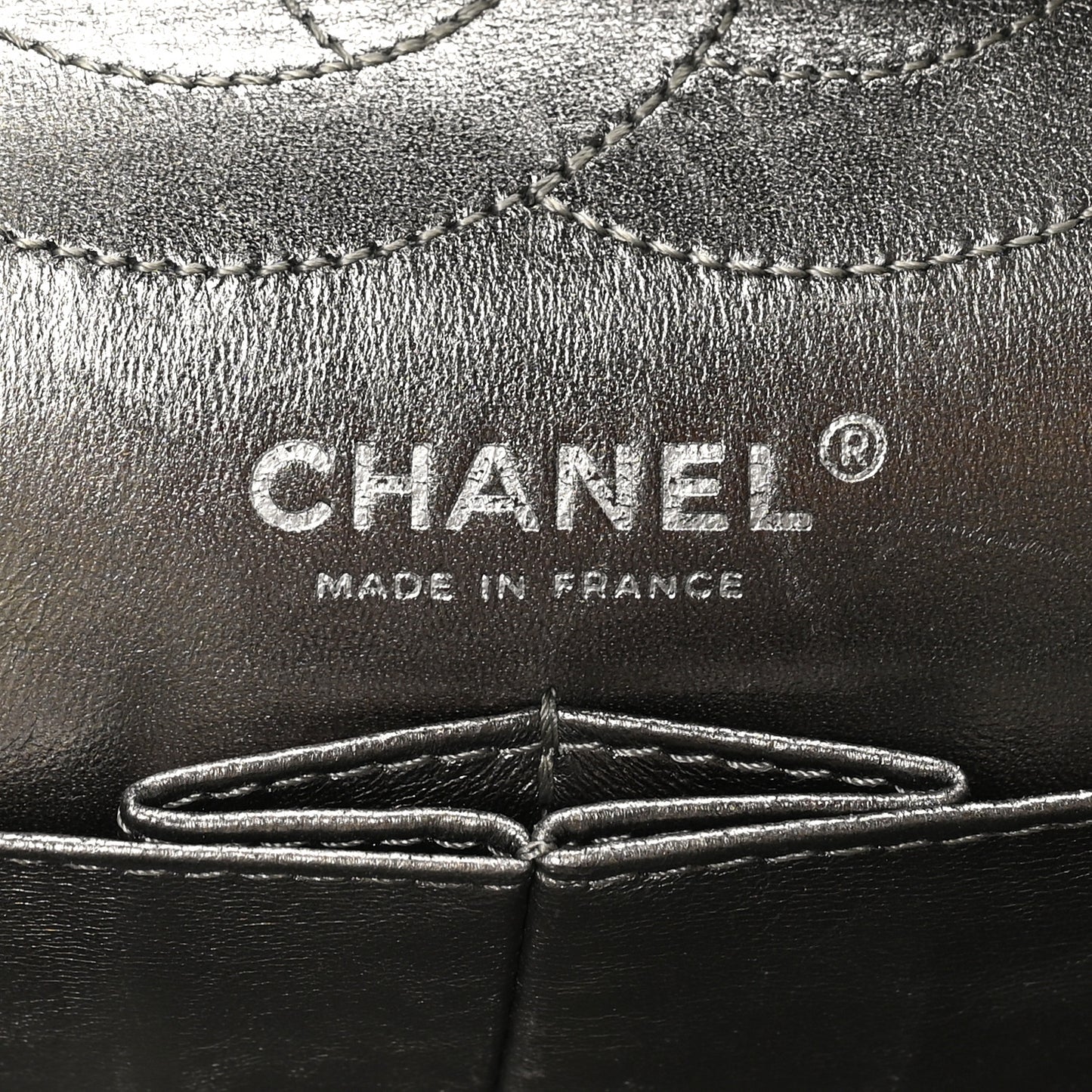 Metallic Aged Calfskin Quilted 2.55 Reissue 226 Flap Dark Gold