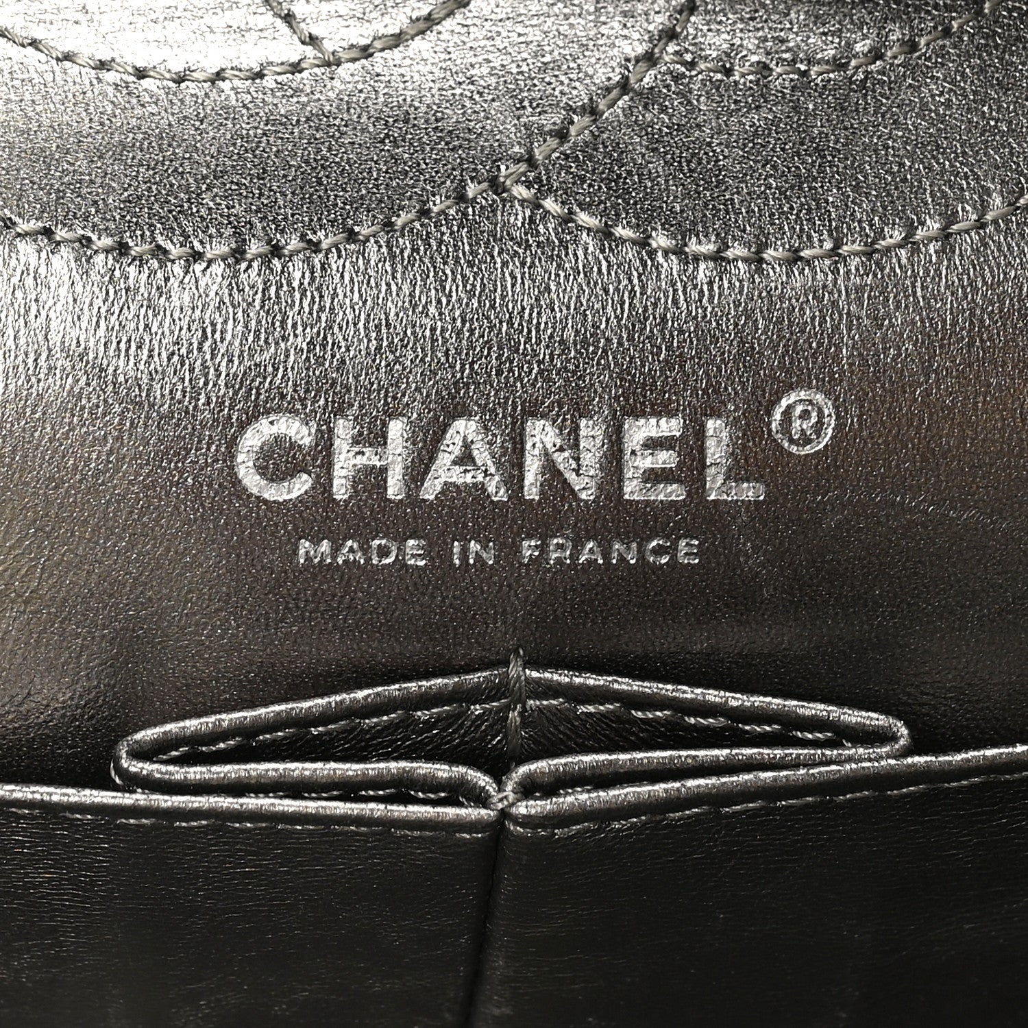 Chanel Metallic Aged Calfskin Quilted 2.55 Reissue 226 Flap Dark Gold 6 of 9