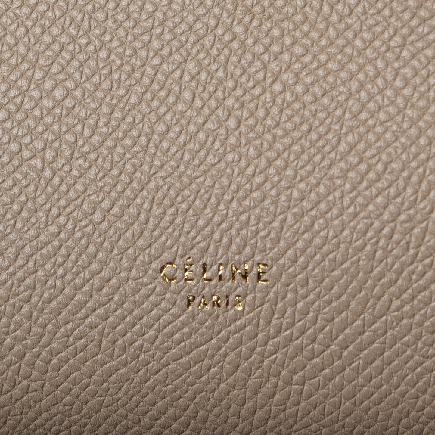 Grained Calfskin Mini Belt Bag Light Taupe