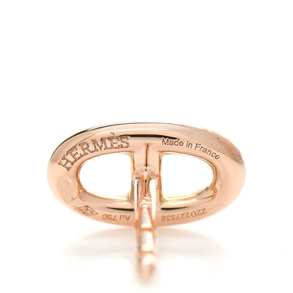 Hermes 18K Rose Gold TPM Farandole Stud Earrings 4 of 6
