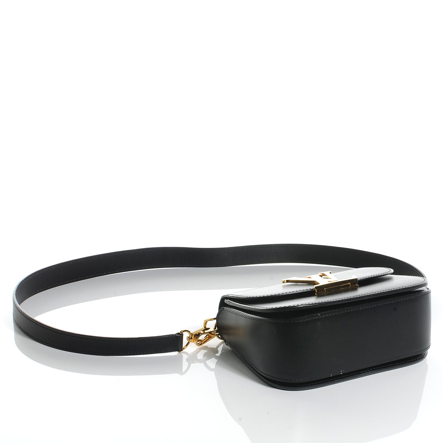 Louis Vuitton Box Leather Vivienne LV Black 4 of 9