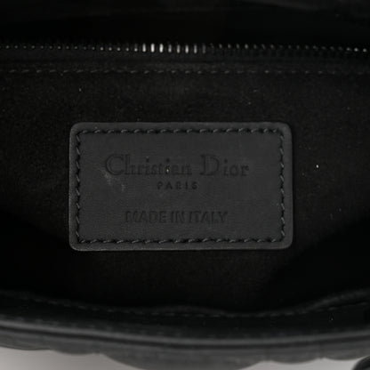 Christian Dior Ultra Matte Calfskin Cannage Small My ABCDior Lady Dior Black 6 of 11