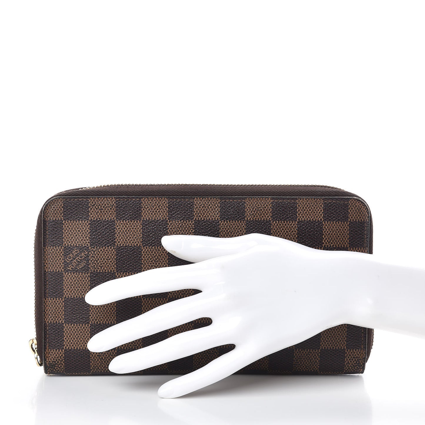 Damier Ebene Zippy Organizer Wallet