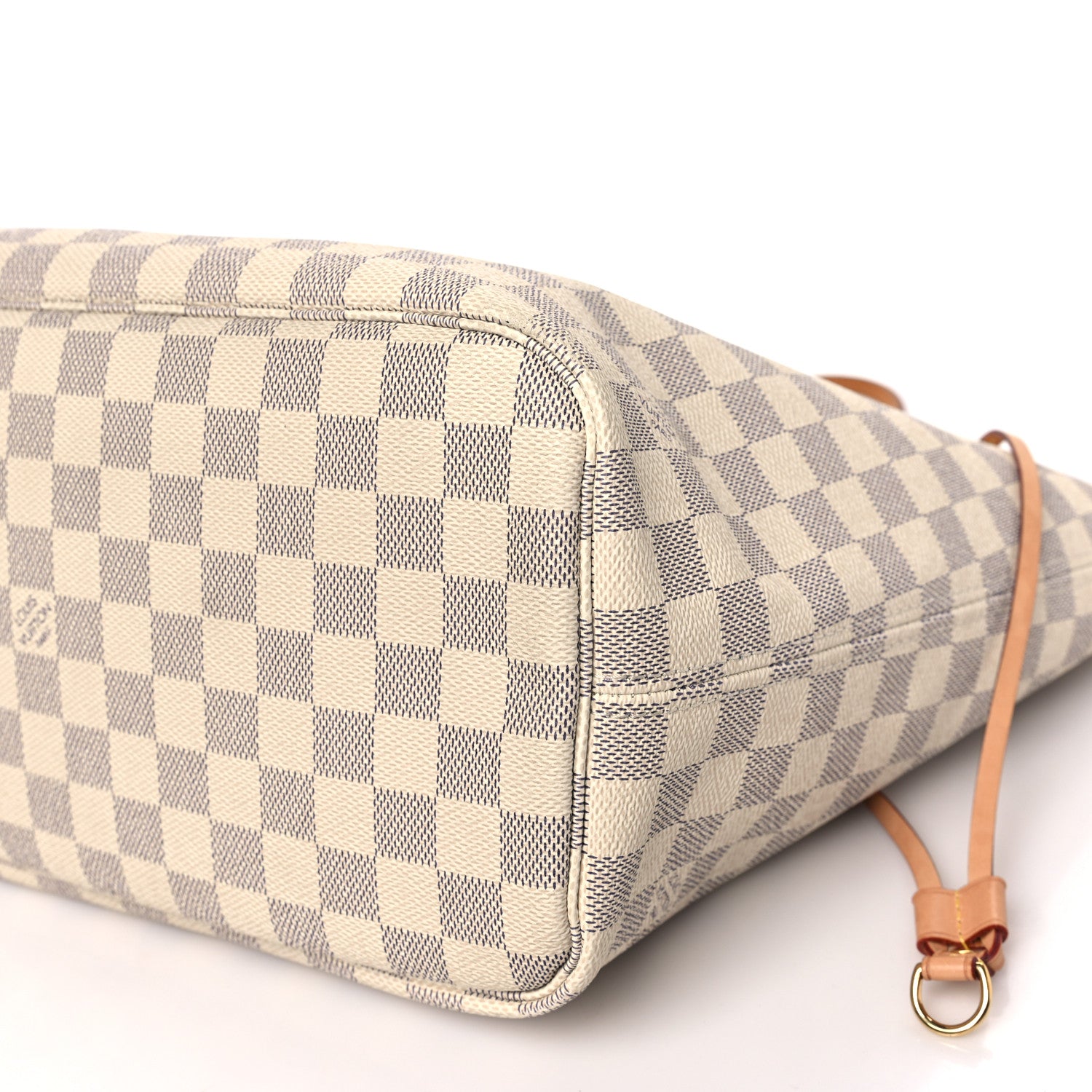 Louis Vuitton LOUIS VUITTON Damier Azur Neverfull MM Rose Ballerine 8 of 8