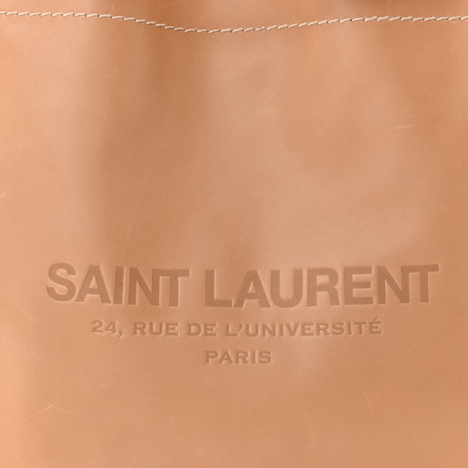 Saint Laurent Calfskin Backpack Vintage Brown 8 of 12