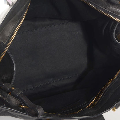 Saint Laurent Sheepskin Small Cabas ChYc Black 5 of 8