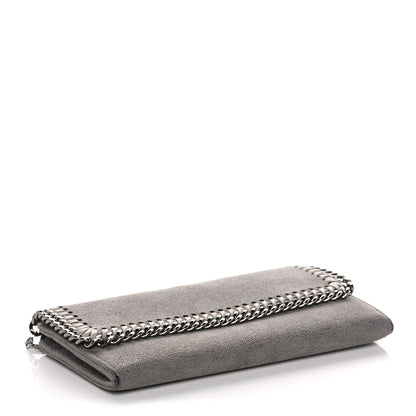 Stella McCartney Shaggy Deer Falabella Flap Wallet Grey 4 of 12