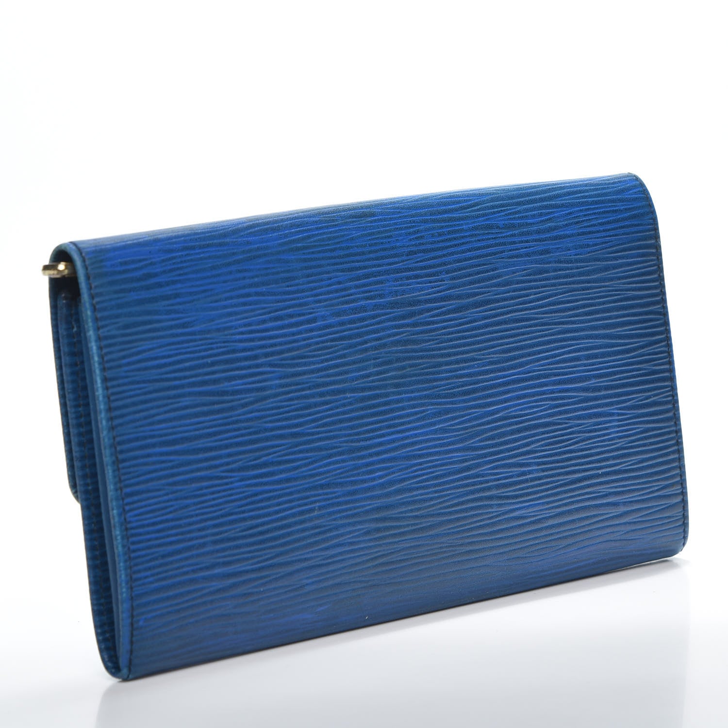 Louis Vuitton Epi Sarah Wallet Cyan 2 of 6