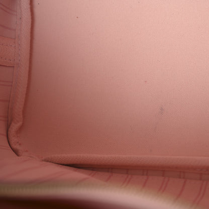 Louis Vuitton Damier Azur Braided Neverfull MM Pink 12 of 12