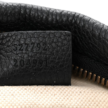 Gucci Grained Calfskin Small Logo Belt Bag Black 7 of 10