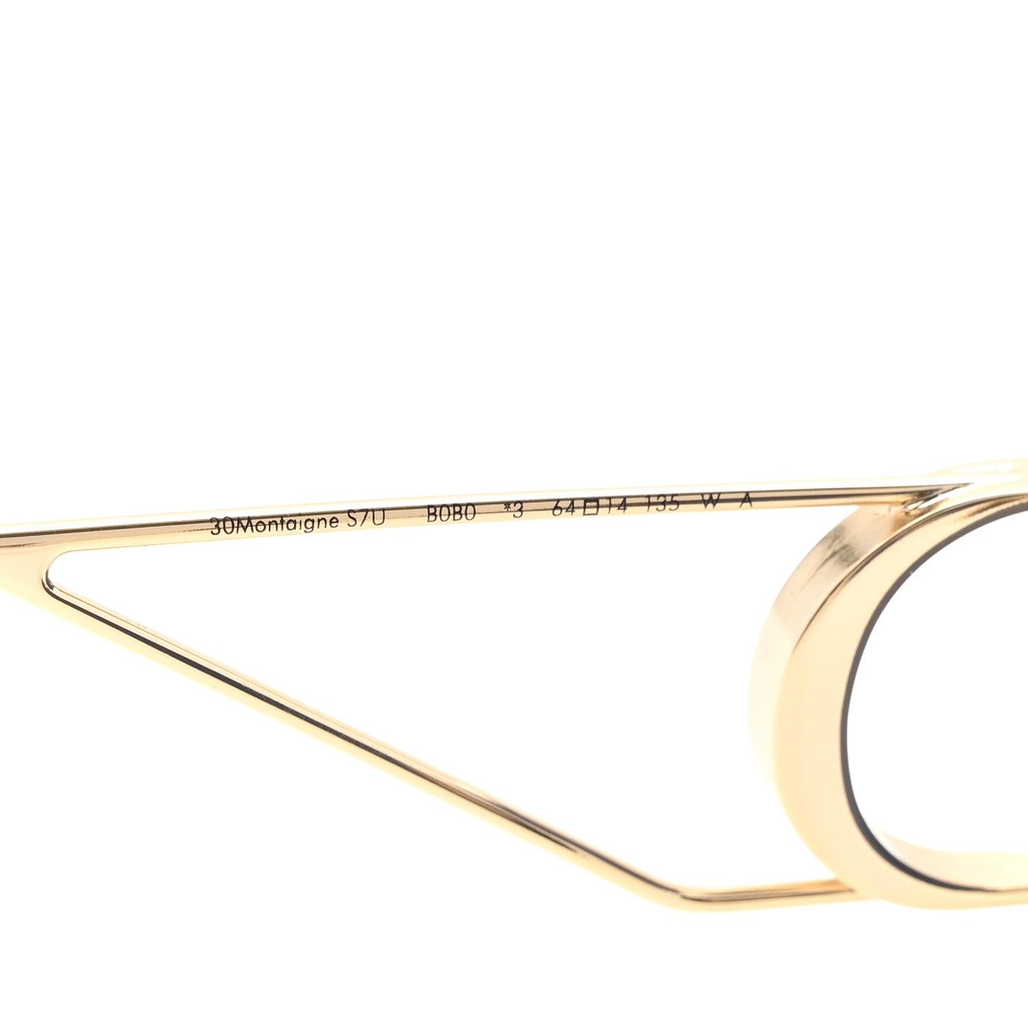 Christian Dior Square 30 Montaigne S7U Sunglasses Blue 6 of 7