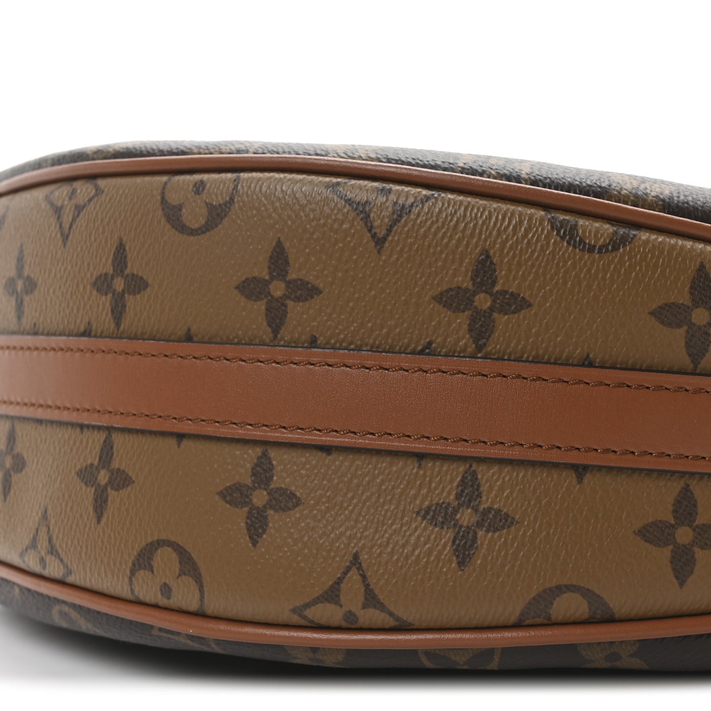 Reverse Monogram Loop Hobo